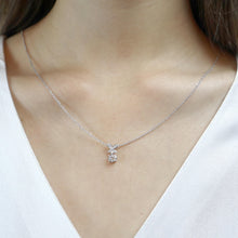 Load image into Gallery viewer, FNBQ166_00 Diamond Bouquets Fashion Necklace

