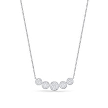 Load image into Gallery viewer, FNBQ171_00 Diamond Bouquets Fashion Necklace
