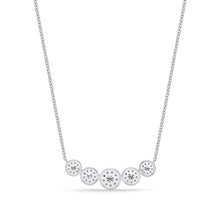 Load image into Gallery viewer, FNBQ171_00 Diamond Bouquets Fashion Necklace

