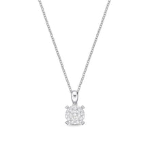 Load image into Gallery viewer, FNBQ173_00 Diamond Bouquets Fashion Necklace
