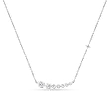 Load image into Gallery viewer, FNBQ196_00 Diamond Bouquets Illusion-setting Necklace
