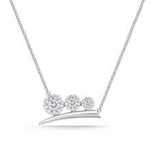 Load image into Gallery viewer, FNBQ211_00 Diamond Bouquets Fashion Necklace
