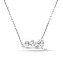 Load image into Gallery viewer, FNBQ211_00 Diamond Bouquets Fashion Necklace
