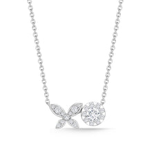 Load image into Gallery viewer, FNBQ307_00 Diamond Bouquets Fashion Necklace
