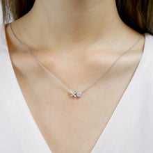 Load image into Gallery viewer, FNBQ307_00 Diamond Bouquets Fashion Necklace
