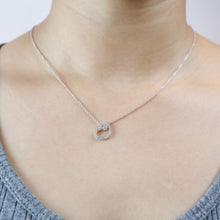 Load image into Gallery viewer, FNBQ313_00 Diamond Bouquets Fashion Necklace
