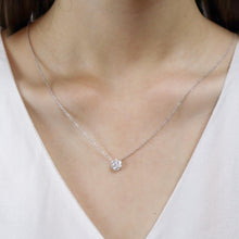 Load image into Gallery viewer, FNCU159_00 Cluster Illusion-setting Necklace
