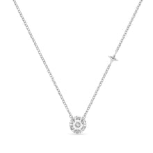 Load image into Gallery viewer, FNCU162_00 Cluster Illusion-setting Necklace
