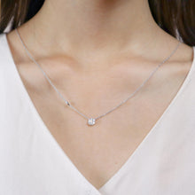 Load image into Gallery viewer, FNCU162_00 Cluster Illusion-setting Necklace
