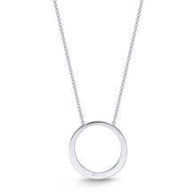 Load image into Gallery viewer, FNDC101_00 Diamond Circle Classic Necklace
