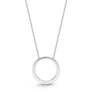 FNDC101_00 Diamond Circle Classic Necklace