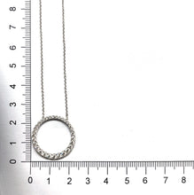 Load image into Gallery viewer, FNDC101_00 Diamond Circle Classic Necklace
