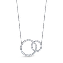 Load image into Gallery viewer, FNDC102_00 Diamond Circle Classic Necklace
