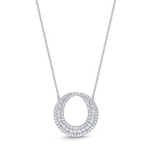 Load image into Gallery viewer, FNDC103_00 Diamond Circle Classic Necklace
