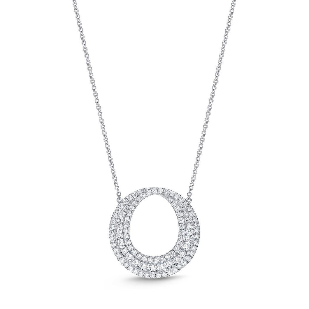 FNDC103_00 Diamond Circle Classic Necklace