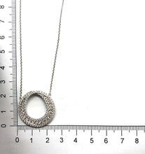 Load image into Gallery viewer, FNDC103_00 Diamond Circle Classic Necklace
