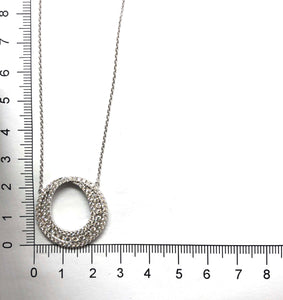 FNDC103_00 Diamond Circle Classic Necklace