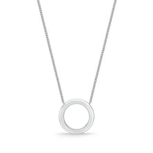 Load image into Gallery viewer, FNDC107_00 Diamond Circle Classic Necklace
