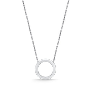 FNDC107_00 Diamond Circle Classic Necklace