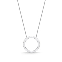 Load image into Gallery viewer, FNDC108_00 Diamond Circle Classic Necklace
