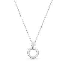 Load image into Gallery viewer, FNDC110_00 Diamond Circle Classic Necklace
