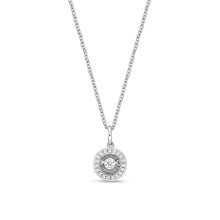 Load image into Gallery viewer, FNDSB15_00 Dancing Diamond Classic Necklace
