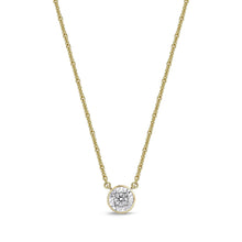 Load image into Gallery viewer, FNFD101_00 My First Diamond Illusion-setting Necklace
