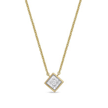 Load image into Gallery viewer, FNFD104_00 My First Diamond Illusion-setting Necklace
