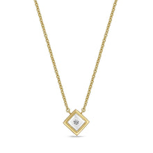 Load image into Gallery viewer, FNFD104_00 My First Diamond Illusion-setting Necklace
