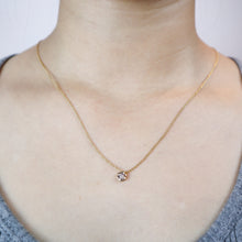 Load image into Gallery viewer, FNFD105_00 My First Diamond Illusion-setting Necklace
