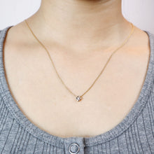 Load image into Gallery viewer, FNFD106_00 My First Diamond Illusion-setting Necklace
