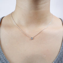 Load image into Gallery viewer, FNFD114_00 My First Diamond Illusion-setting Necklace
