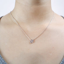 Load image into Gallery viewer, FNFD115_00 My First Diamond Illusion-setting Necklace
