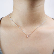 Load image into Gallery viewer, FNFD116_00 My First Diamond Illusion-setting Necklace
