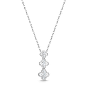 FNFD123_00 My First Diamond Illusion-setting Necklace