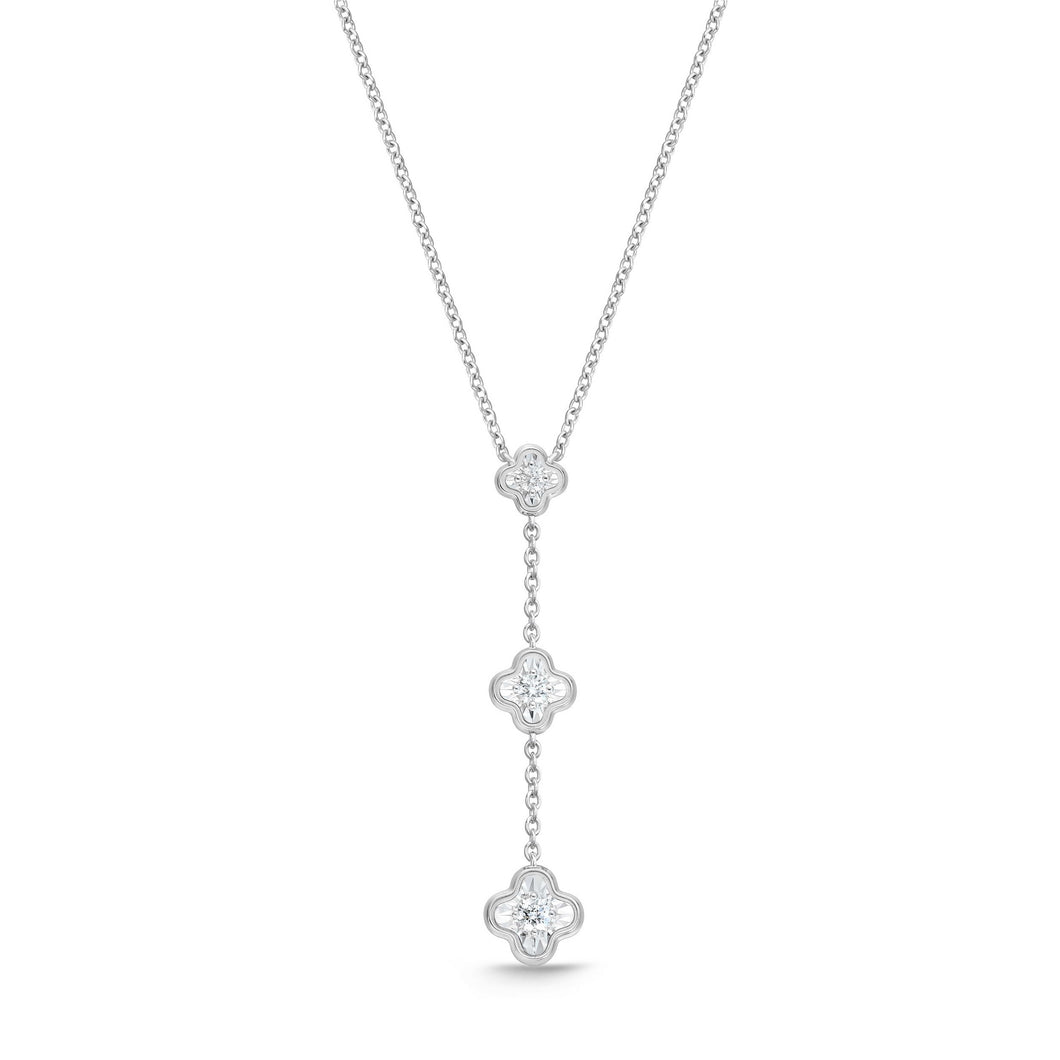 FNFD126_00 My First Diamond Illusion-setting Necklace