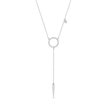 Load image into Gallery viewer, FNIG107_00 ING Diamond Lariat Necklace
