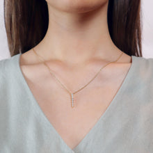 Load image into Gallery viewer, FNUB253_00 U-Basket Diamond Fashion Necklace

