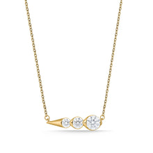 Load image into Gallery viewer, FNVD122_00 "3" Diamond Necklace
