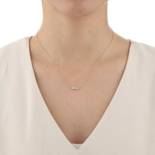 Load image into Gallery viewer, FNVD122_00 "3" Diamond Necklace
