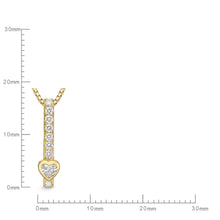 Load image into Gallery viewer, FPSUH04_00 Stack'em Up Diamond Fashion Pendant
