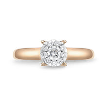 Load image into Gallery viewer, FRBQ143_00 Diamond Bouquets Engagement Ring
