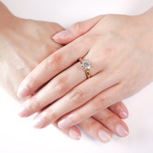 Load image into Gallery viewer, FRBQ144_00 Diamond Bouquets Engagement Ring
