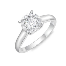 Load image into Gallery viewer, FRBQ145_00 Diamond Bouquets Engagement Ring
