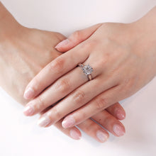 Load image into Gallery viewer, FRBQ145_00 Diamond Bouquets Engagement Ring
