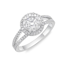 Load image into Gallery viewer, FRBQ153_00 Diamond Bouquets Engagement Ring
