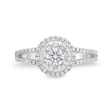 Load image into Gallery viewer, FRBQ153_00 Diamond Bouquets Engagement Ring
