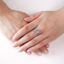 Load image into Gallery viewer, FRBQ153_00 Diamond Bouquets Engagement Ring
