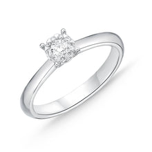 Load image into Gallery viewer, FRBQ155_00 Diamond Bouquets Engagement Ring
