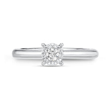 Load image into Gallery viewer, FRBQ155_00 Diamond Bouquets Engagement Ring
